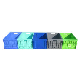 serie de amontonamiento plegable de los envases 600*400 milímetro de los PP de la Virgen de la capacidad de cargamento 30kgs