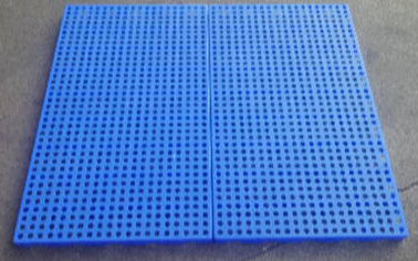 Mesh Floor Plastic Export Pallets que conecta alta capacidad de carga de limpieza fácil