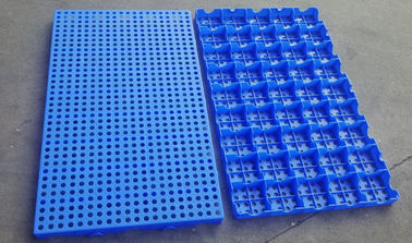 Mesh Floor Plastic Export Pallets que conecta alta capacidad de carga de limpieza fácil