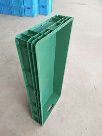 Polietileno euro de la Virgen que apila las cajas 900*400*120 milímetro que refuerzan dentro para el almacenamiento cargado estable del divisor