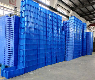 Virgen PP de 800*600*120 milímetro o envases de amontonamiento plásticos del PE/cajas de amontonamiento euro