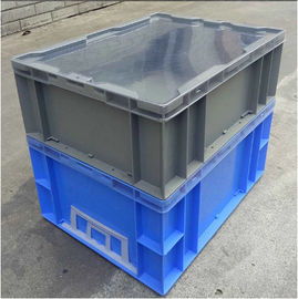 Virgen PP de 800*600*120 milímetro o envases de amontonamiento plásticos del PE/cajas de amontonamiento euro