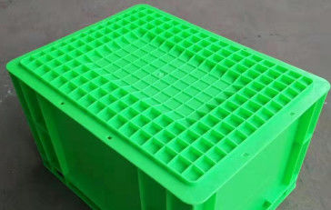 El color plástico de amontonamiento euro amistoso de la Virgen de los envases 400*300 milímetro de Eco modificó para requisitos particulares