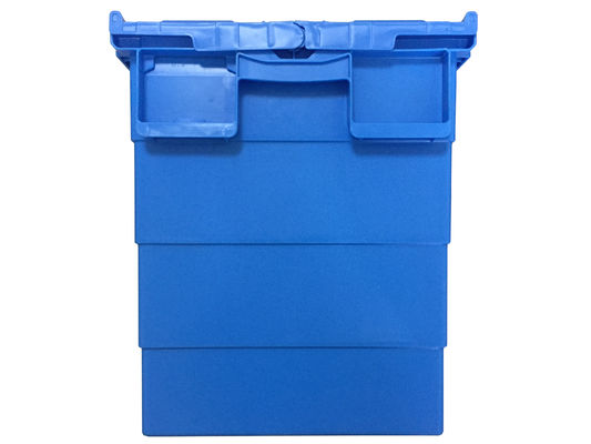 caja de almacenamiento atada plástica del volumen de ventas de los envases de la tapa 225kgs
