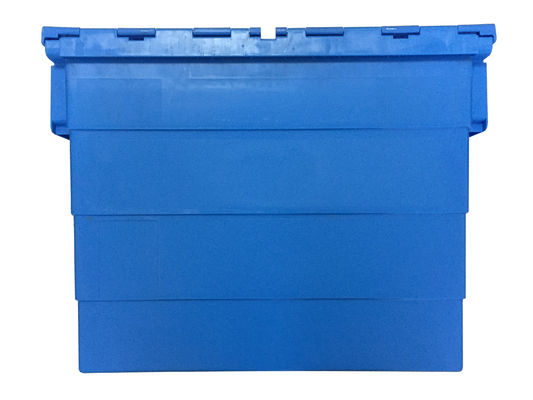 caja de almacenamiento atada plástica del volumen de ventas de los envases de la tapa 225kgs