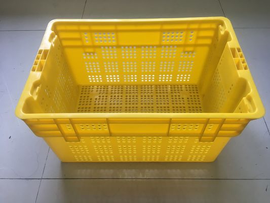 distribución apilable del volumen de ventas de los cajones de plástico de la fruta y verdura de 600*400m m