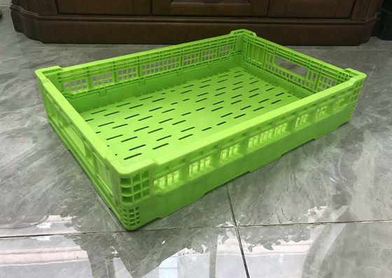 Cajones de plástico de la fruta y verdura de la tienda 600*400*120m m Logo Printing