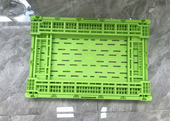 Cajones de plástico de la fruta y verdura del polietileno para la aduana de envío del color