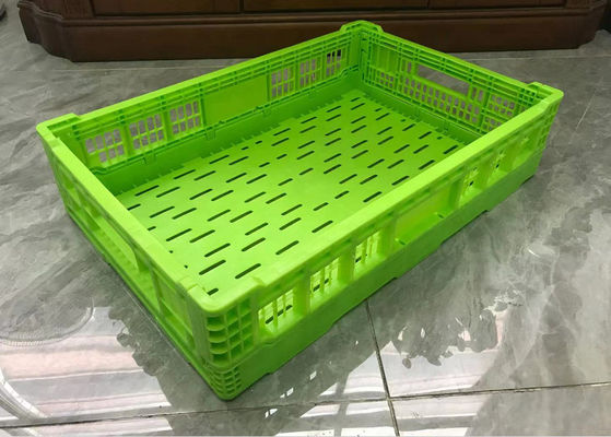 Cajones plásticos del OEM Mesh Structure Fruit And Vegetable para la distribución