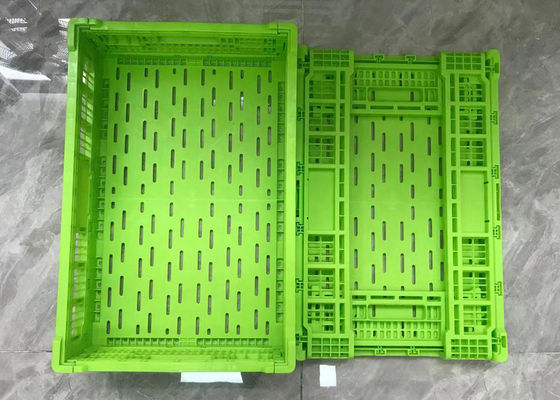 Cajones plegables de Mesh Wall Turnover Plastic Storage para las frutas vegetales