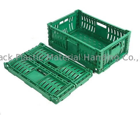 Capacidad de cargamento plegable expresada de los cajones plásticos de la fruta y verdura 20kg
