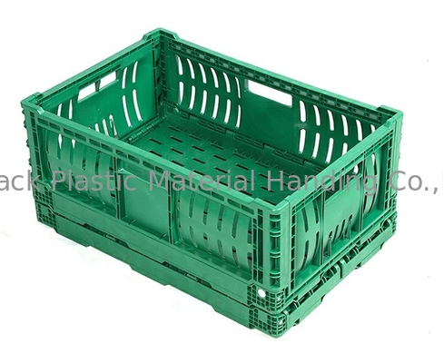 Capacidad de cargamento plegable expresada de los cajones plásticos de la fruta y verdura 20kg