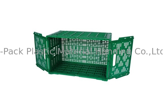cajones 100% de plástico resistentes de la fruta y verdura de los PP de la Virgen 3.4kg
