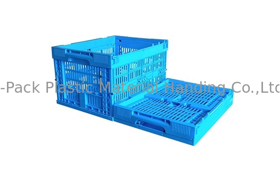 Cajones de plástico 400*300m m azules tamaño pequeño de la fruta y verdura