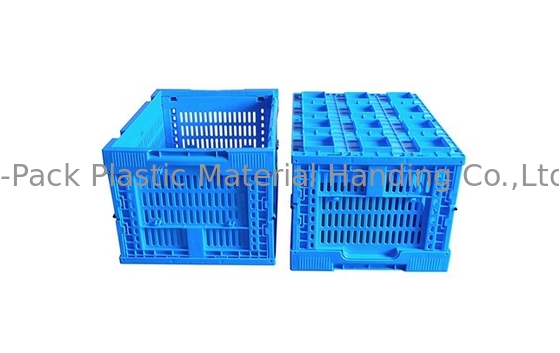 Cajones de plástico 400*300m m azules tamaño pequeño de la fruta y verdura